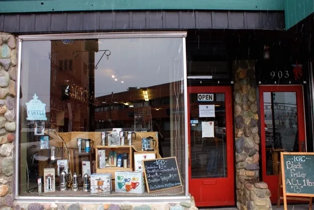 Coffee roasting at Kootenay Roasting Company